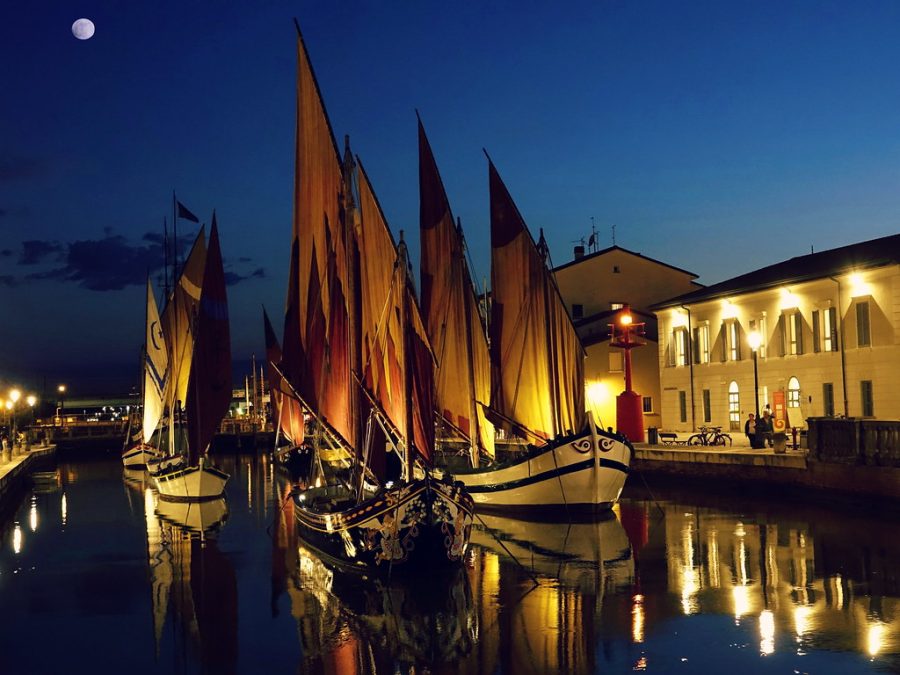 cesenatico night